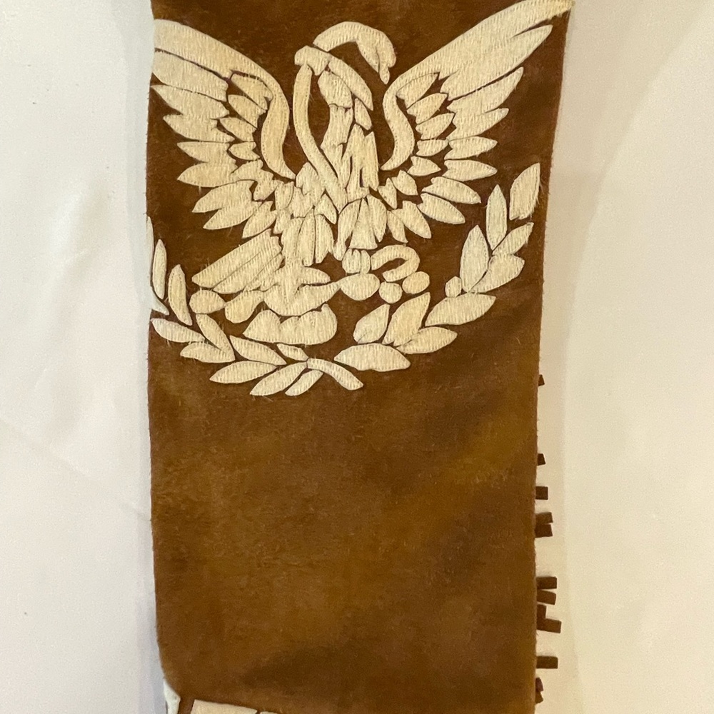 Rare Vintage Ralph Lauren Suede Eagle Jacket - Picture 5 of 8